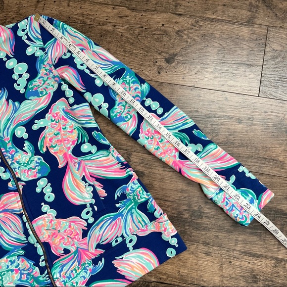Lilly Pulitzer Going Coastal Reagan Full Zip Jacket XS - Picture 12 of 13